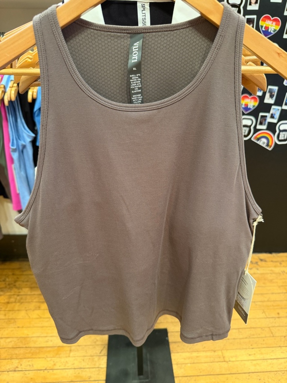 Vuori Pose Plyo Tank NWT